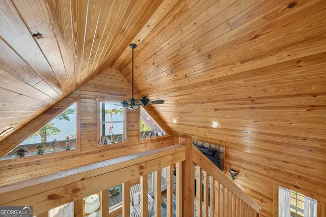 a view of a street from a balcony