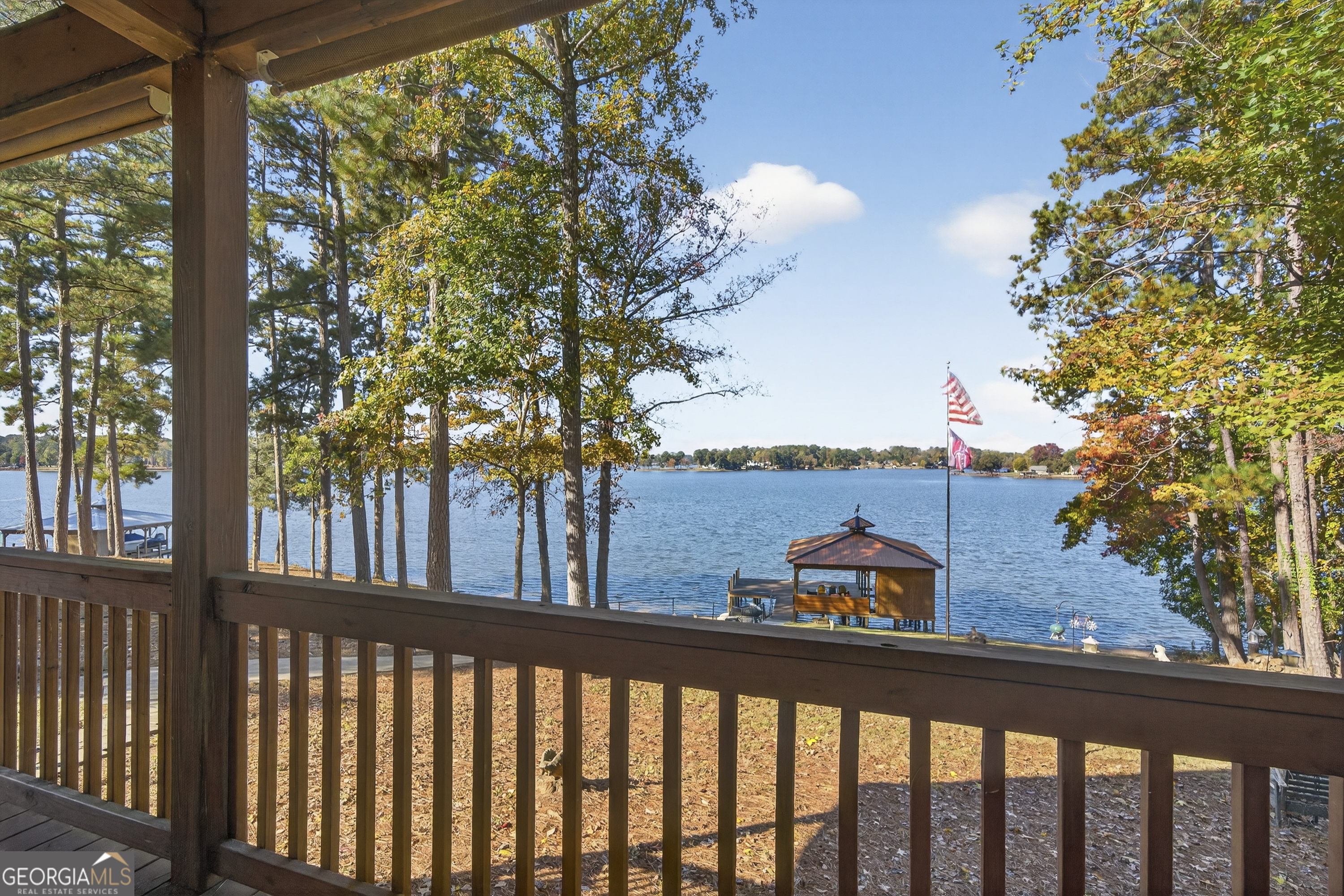 955 Barbara Point Road Sparta, GA 31087 - Photo 30 of 54 a view of a street from a balcony