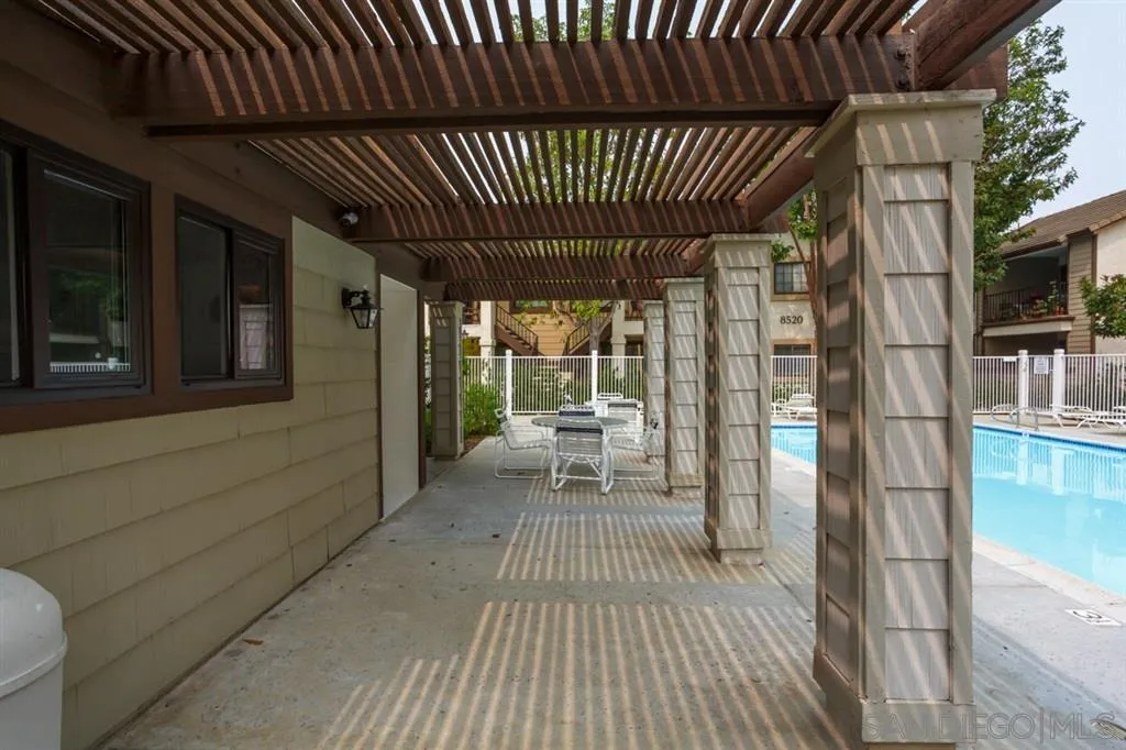 8558 Summerdale Road, Unit 133 San Diego, CA 92126 - Photo 14 of 14 a porch with seating space