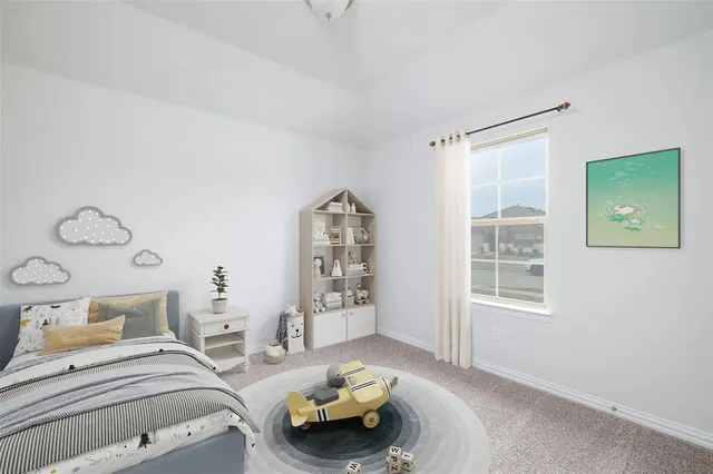 a bird view of house