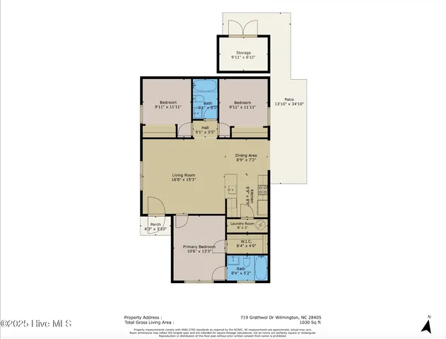 $319,900 | 719 Grathwol Drive, Wilmington, NC 28405