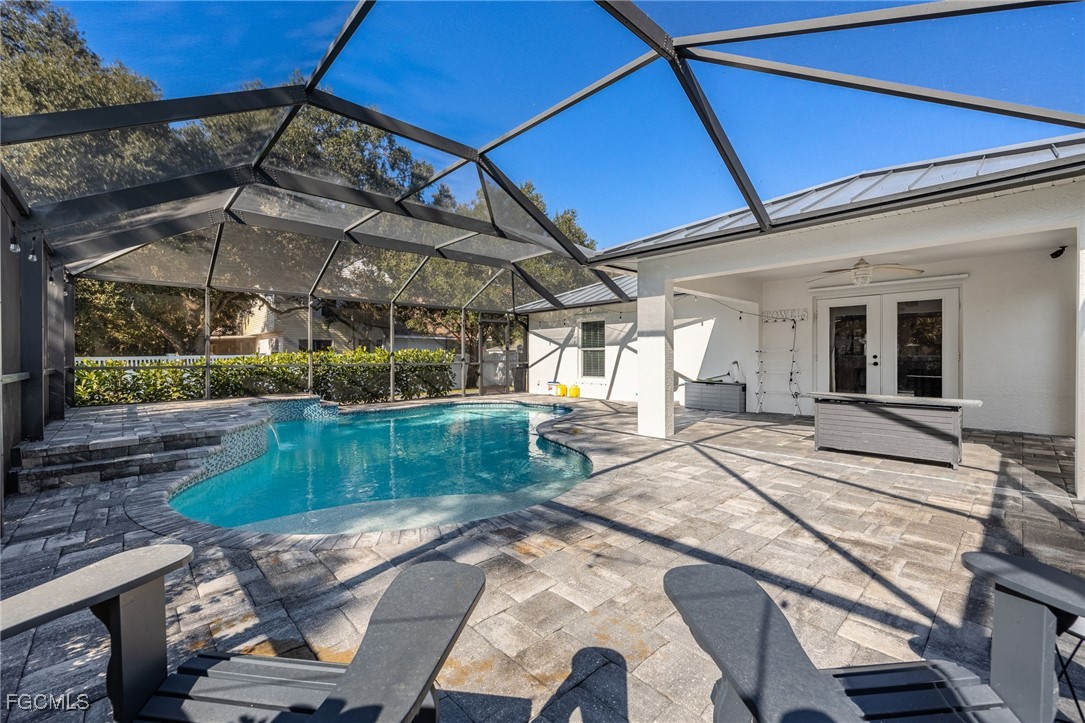14150 Benedict Street Fort Myers, FL 33905 - Photo 28 of 31 a view of a backyard with sitting area