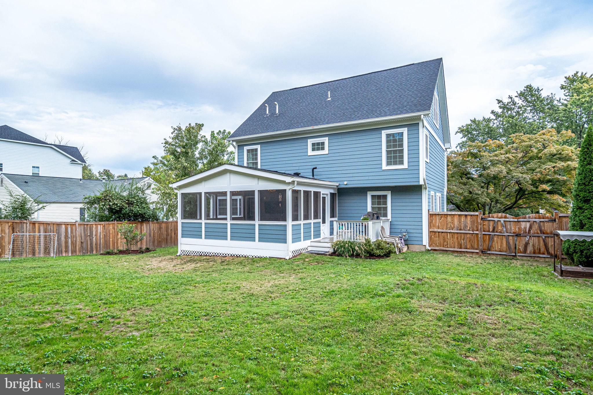 1750 Anderson Road Falls Church, VA 22043 - Photo 96 of 99 Beautiful Fenced Backyard with screened porch!