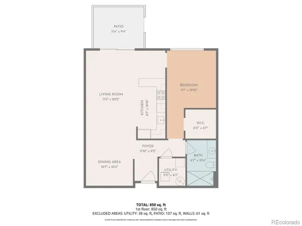 $334,000 | 5677 South Park Place, Unit 103, Greenwood Village, CO 80111
