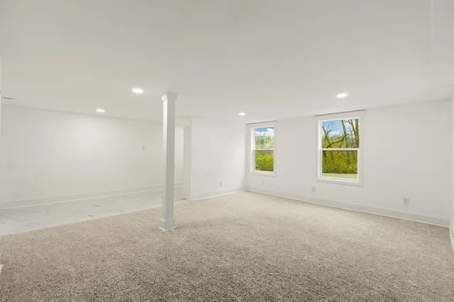 a view of empty room