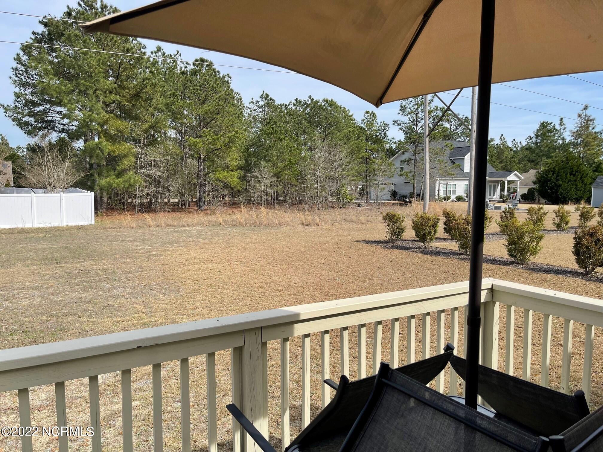 30 Beryl Circle Pinehurst, NC 28374 - Photo 29 of 34 Deck View