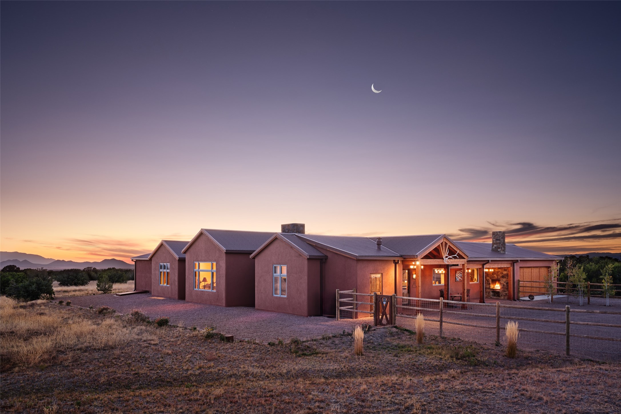 86 Droege Road Santa Fe, NM 87508 - Photo 1 of 37 Twilight View