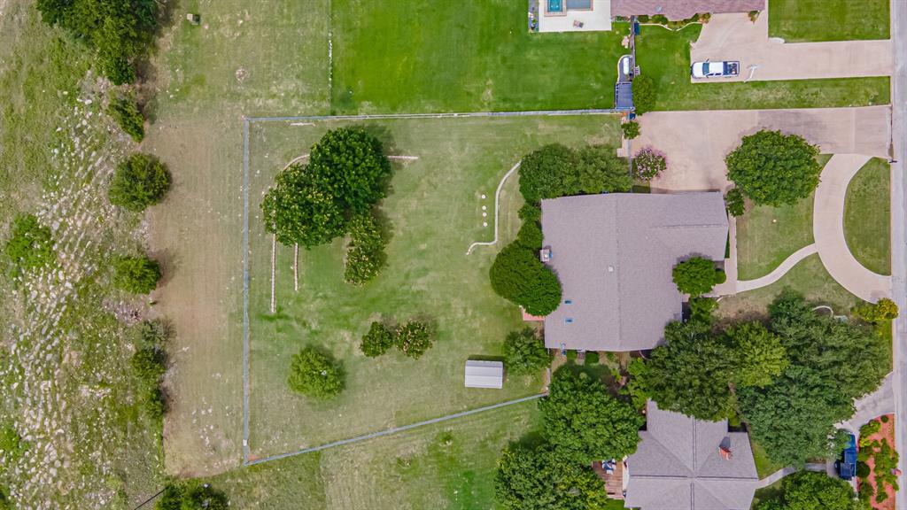 111 Scenic Drive Dublin, TX 76446 - Photo 40 of 40 an aerial view of a house with a garden