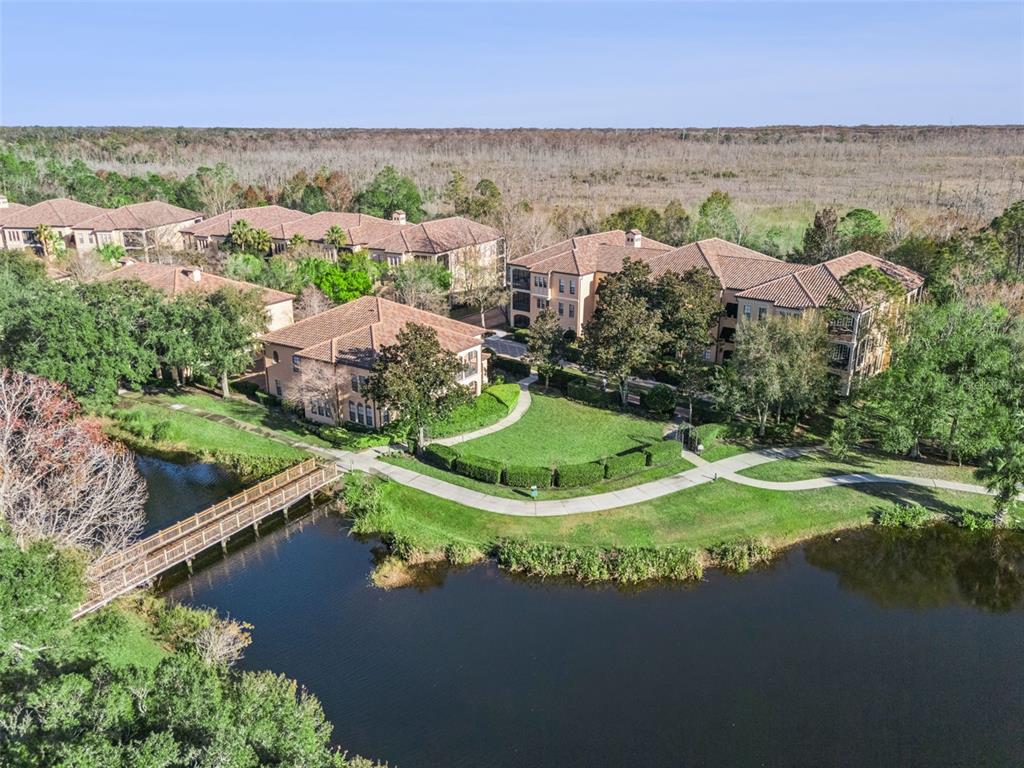 515 Mirasol Circle, Unit 302 Celebration, FL 34747 - Photo 59 of 60 an aerial view of a house