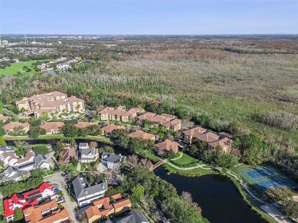 515 Mirasol Circle, Unit 302 Celebration, FL 34747 - Photo 60 of 60 an aerial view of multiple house