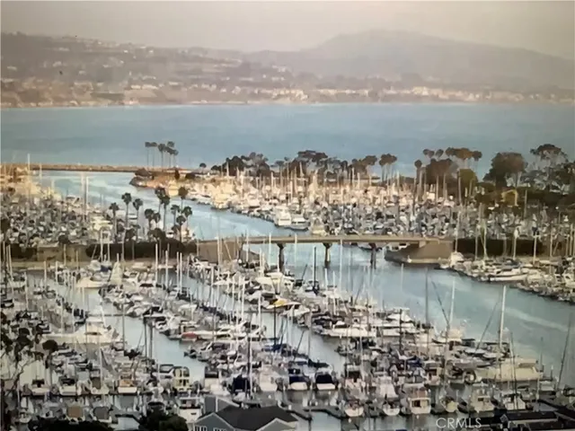 a view of a city with an ocean beach