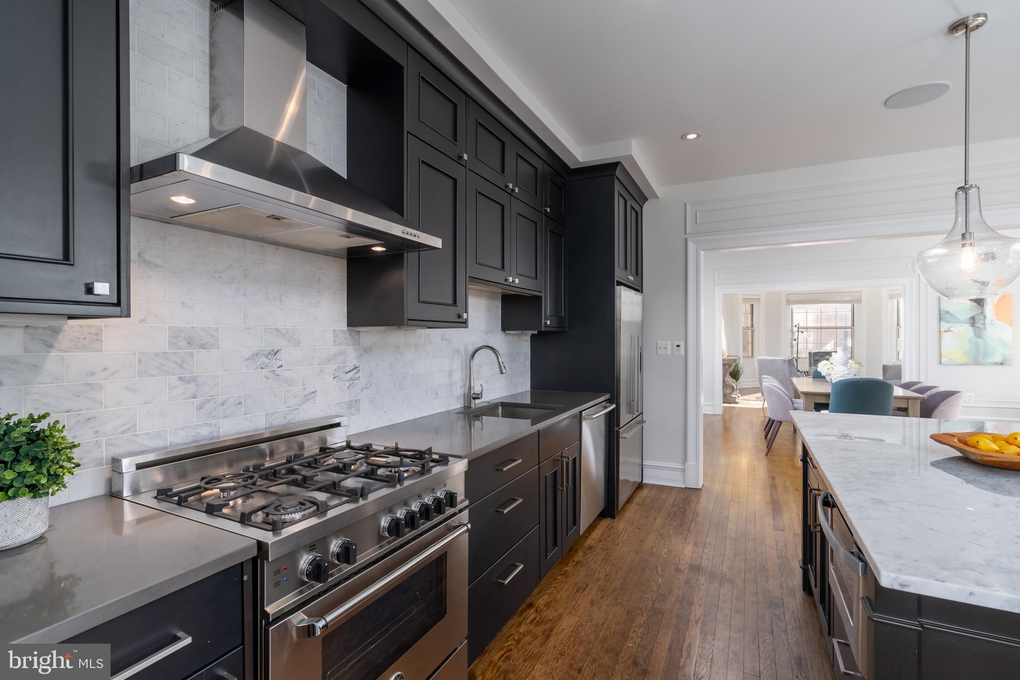 1801 16th Street Northwest, Unit 605 Washington, DC 20009 - Photo 12 of 38 Gourmet kitchen, Bertazzoni range