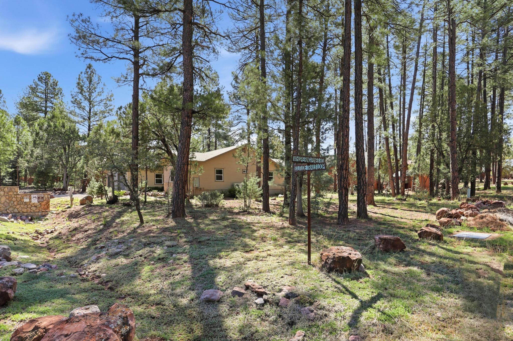 5501 Solitude Trail Loop Pine, AZ 85544 - Photo 12 of 27 a view of a park with lots of trees