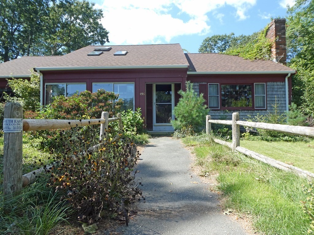 496 Wareham Street Middleboro, MA 02346 - Photo 3 of 34 front view of a house with a yard