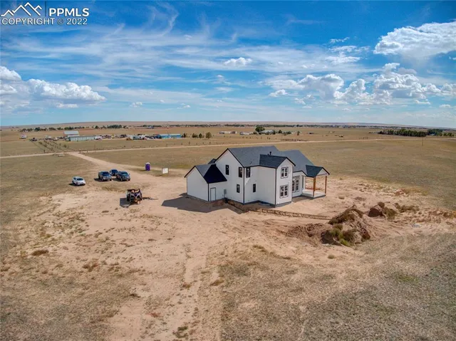 a view of a lake with a beach