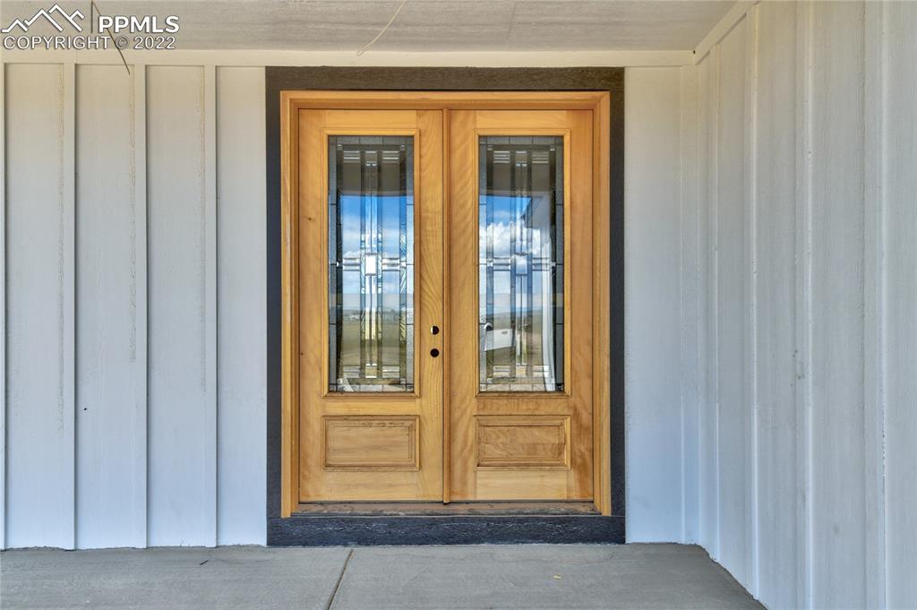 2420 North Log Road Calhan, CO 80808 - Photo 21 of 47 a view of front door