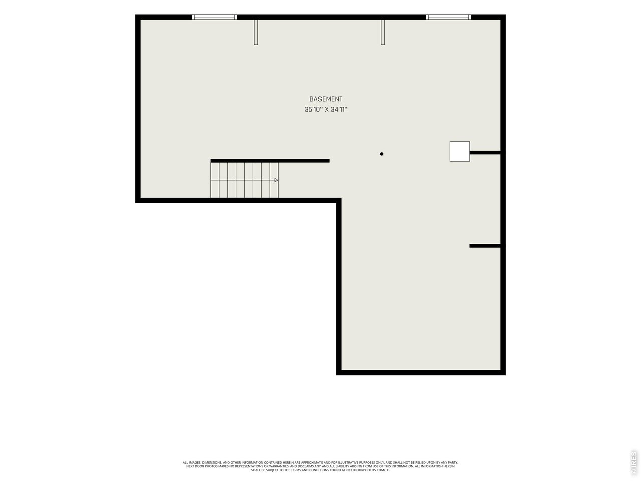 1378 Sun River Road Berthoud, CO 80513 - Photo 32 of 33 Basement Floor Plan