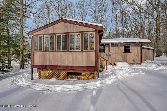 a view of front door