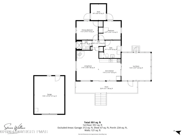 a view of backyard with a table and chairs under an umbrella