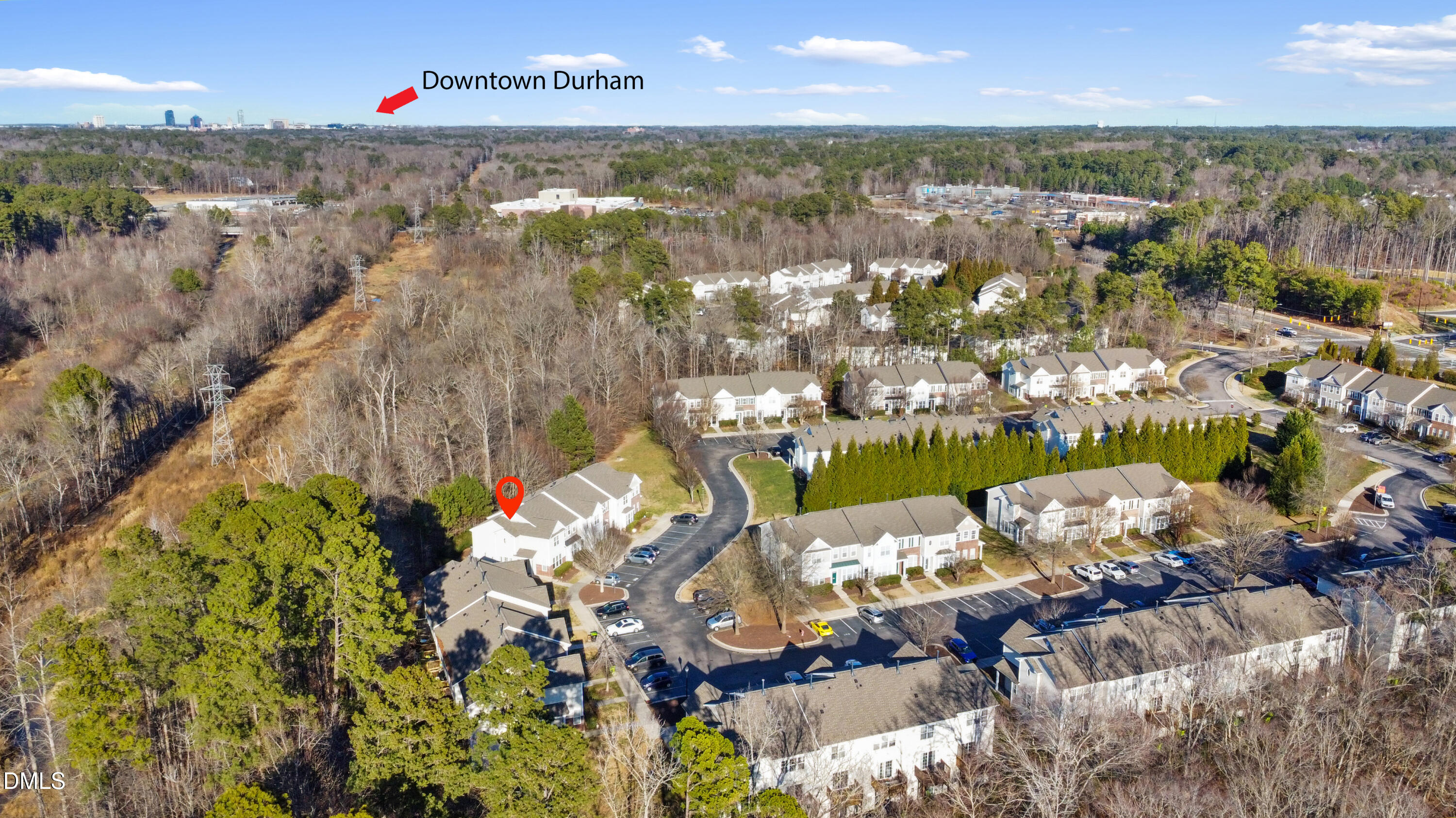 170 Cedar Elm Road Durham, NC 27713 - Photo 36 of 47 Drone 2 location