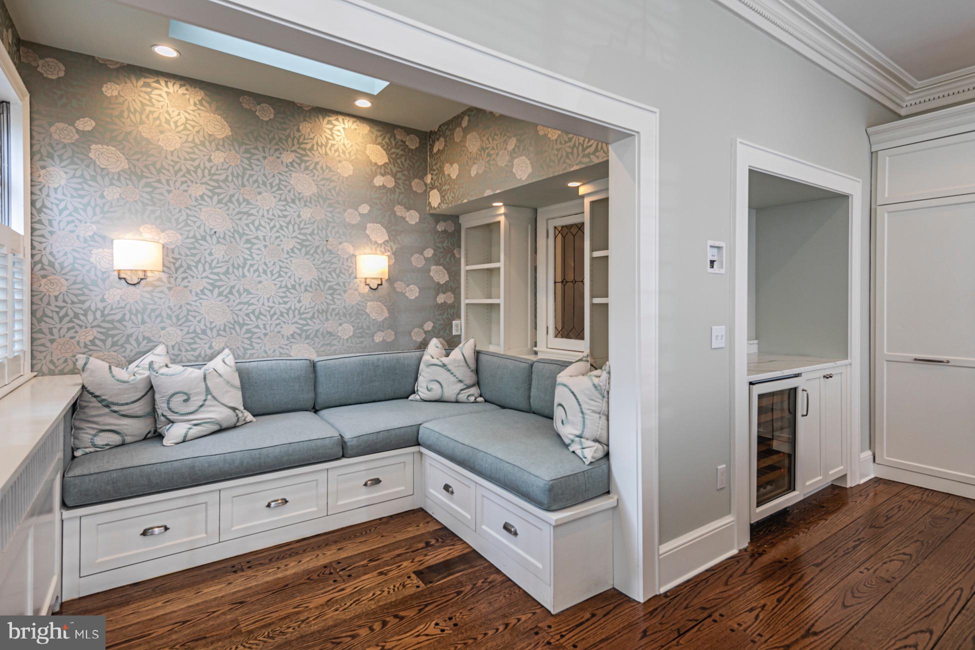 40 Mercer Street Princeton, NJ 08540 - Photo 11 of 35 a living room with furniture and a fireplace