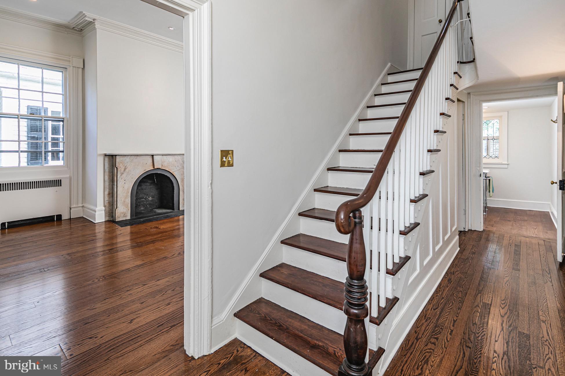 40 Mercer Street Princeton, NJ 08540 - Photo 3 of 35 a view of entryway and hall with wooden floor