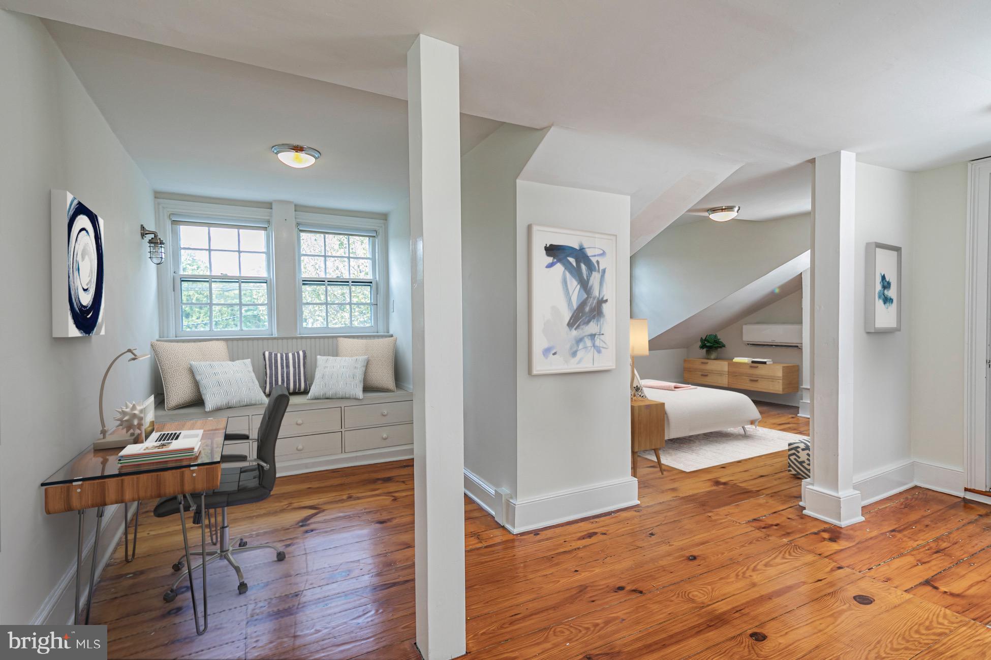 40 Mercer Street Princeton, NJ 08540 - Photo 23 of 35 a living room with furniture and a wooden floor
