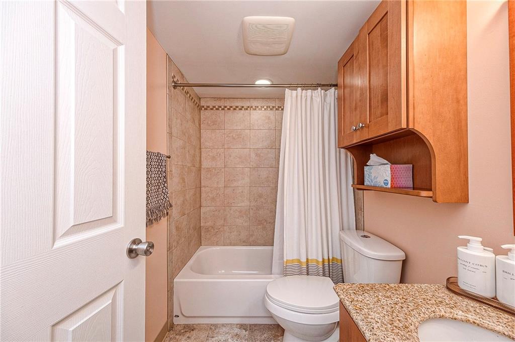 5 Bayard Road, Unit 621 Pittsburgh, PA 15213 - Photo 16 of 38 a bathroom with a toilet and a shower