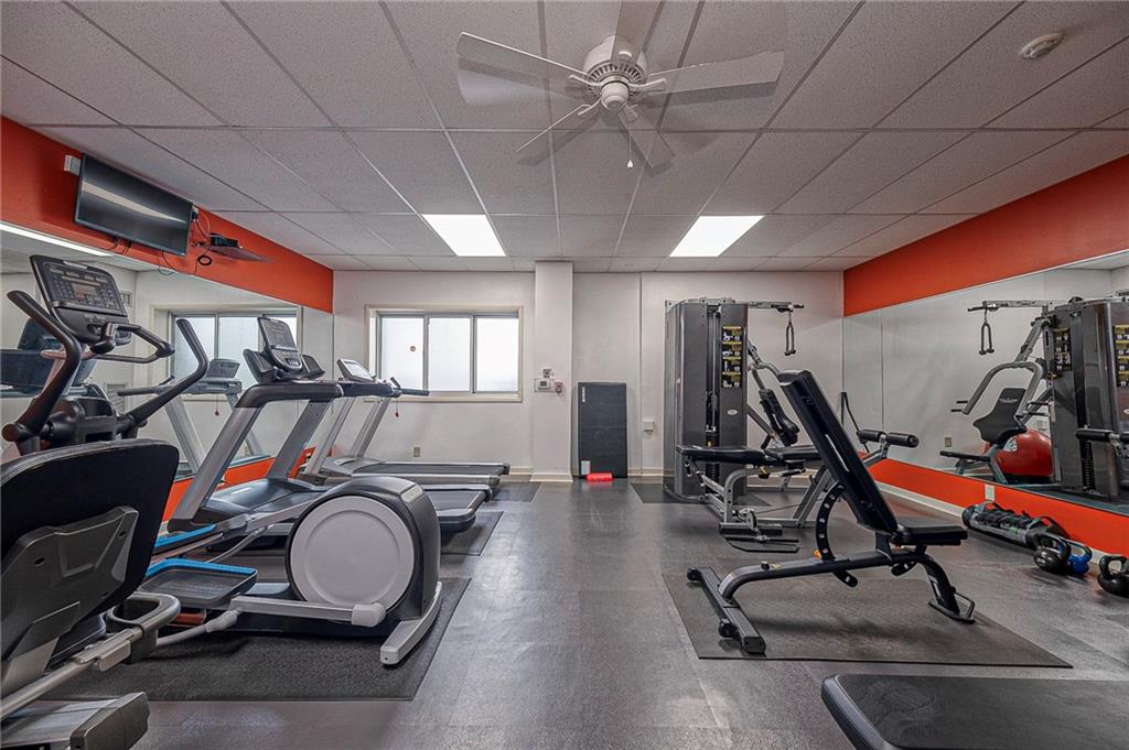 5 Bayard Road, Unit 621 Pittsburgh, PA 15213 - Photo 25 of 38 a view of a room with gym equipment