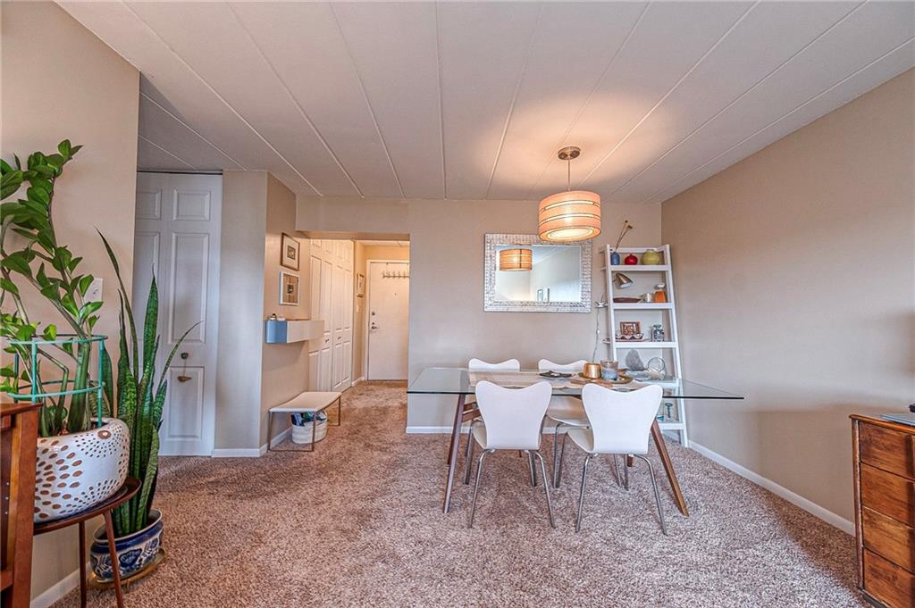 5 Bayard Road, Unit 621 Pittsburgh, PA 15213 - Photo 3 of 38 a view of a dining room with furniture window and outside view