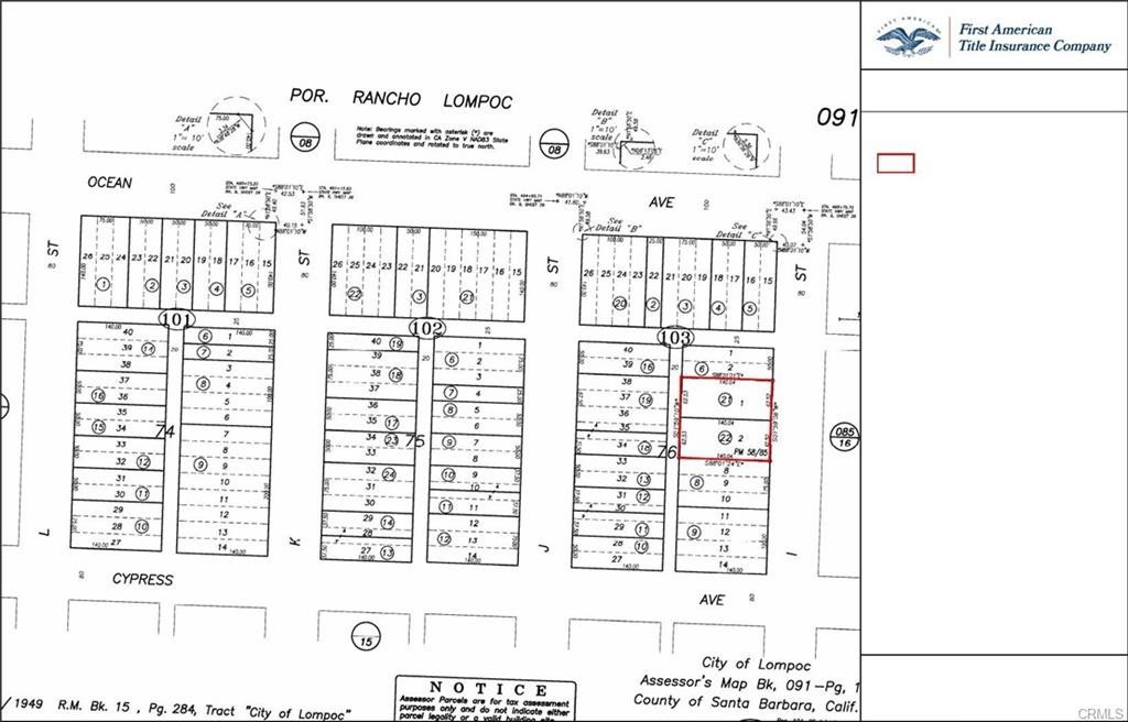 117 South I Street Lompoc, CA 93436 - Photo 13 of 13 a picture of a floor plan
