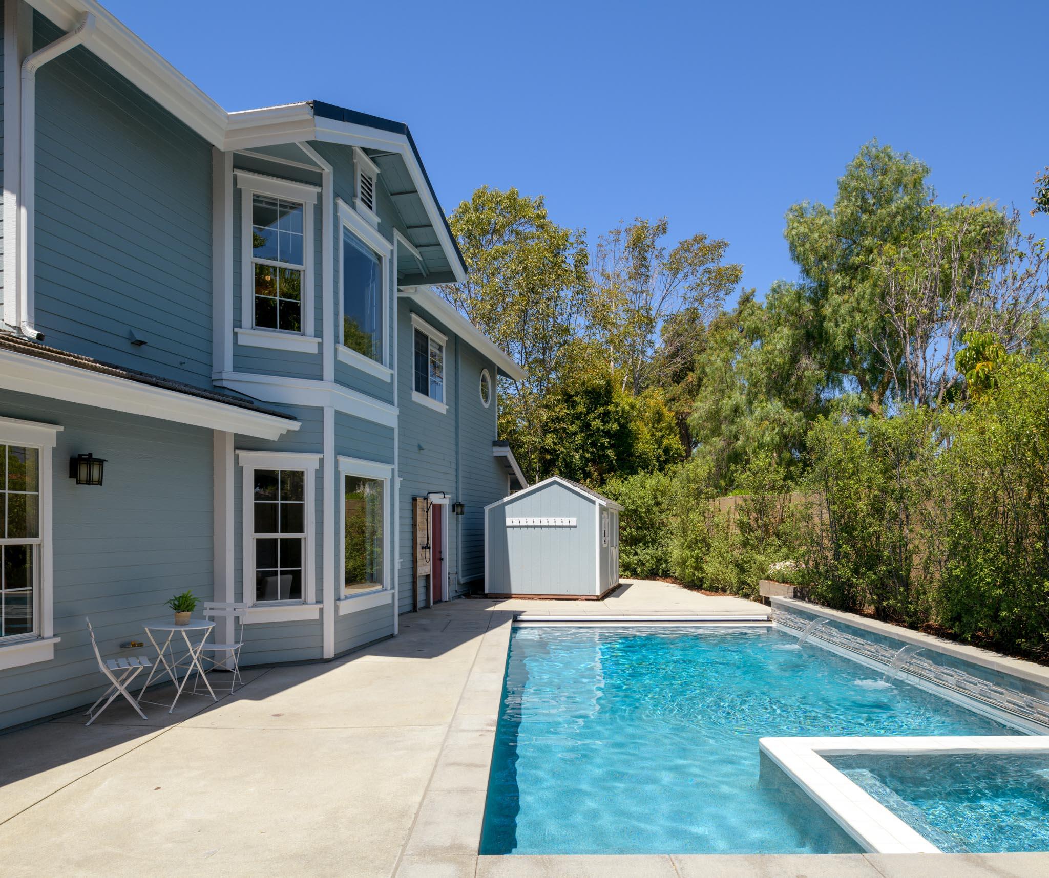 200 Oak View Lane Santa Barbara, CA 93111 - Photo 27 of 35 a view of a house with a yard