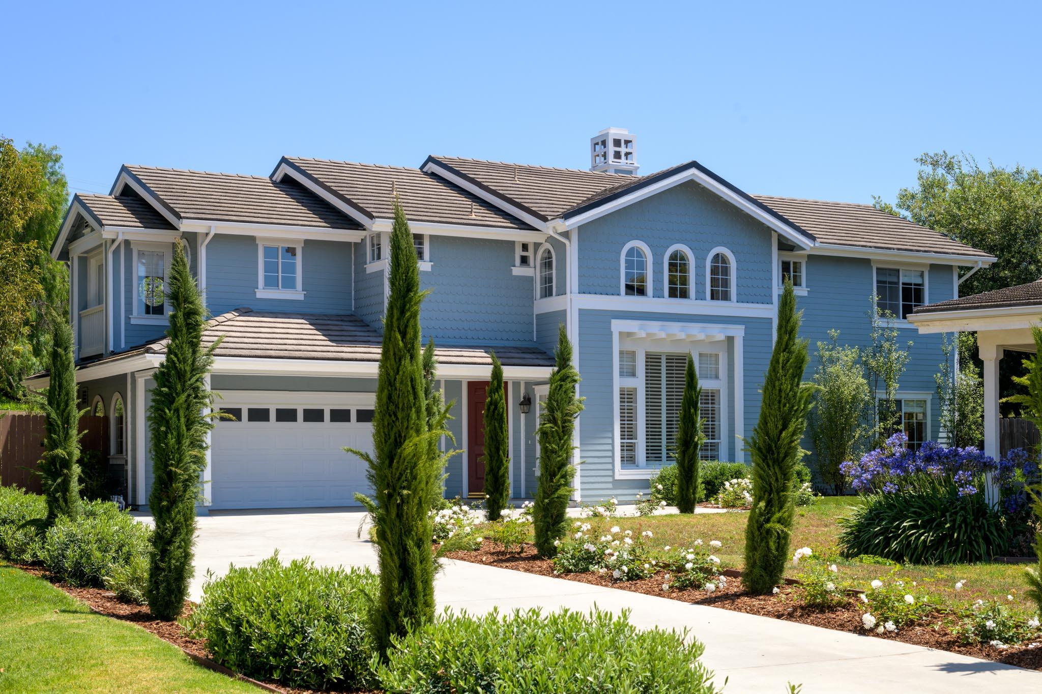 200 Oak View Lane Santa Barbara, CA 93111 - Photo 31 of 35 a front view of a house with a yard