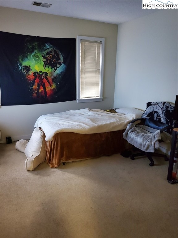 116 Grand Boulevard, Unit 1J Boone, NC 28607 - Photo 15 of 17 a bedroom with bed couch and window