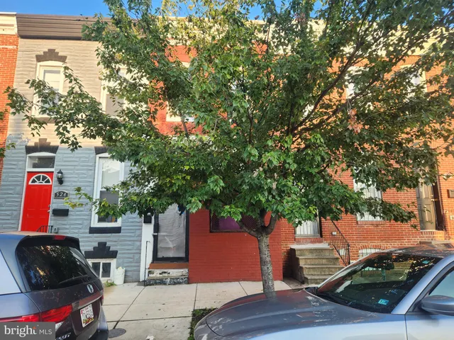 a car parked on the side of the road