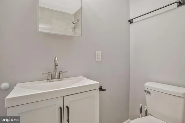 a bathroom with a sink and a toilet