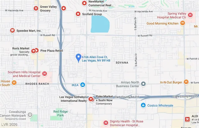 $2,265 | 6166 Allen Cove Court, Las Vegas, NV 89148