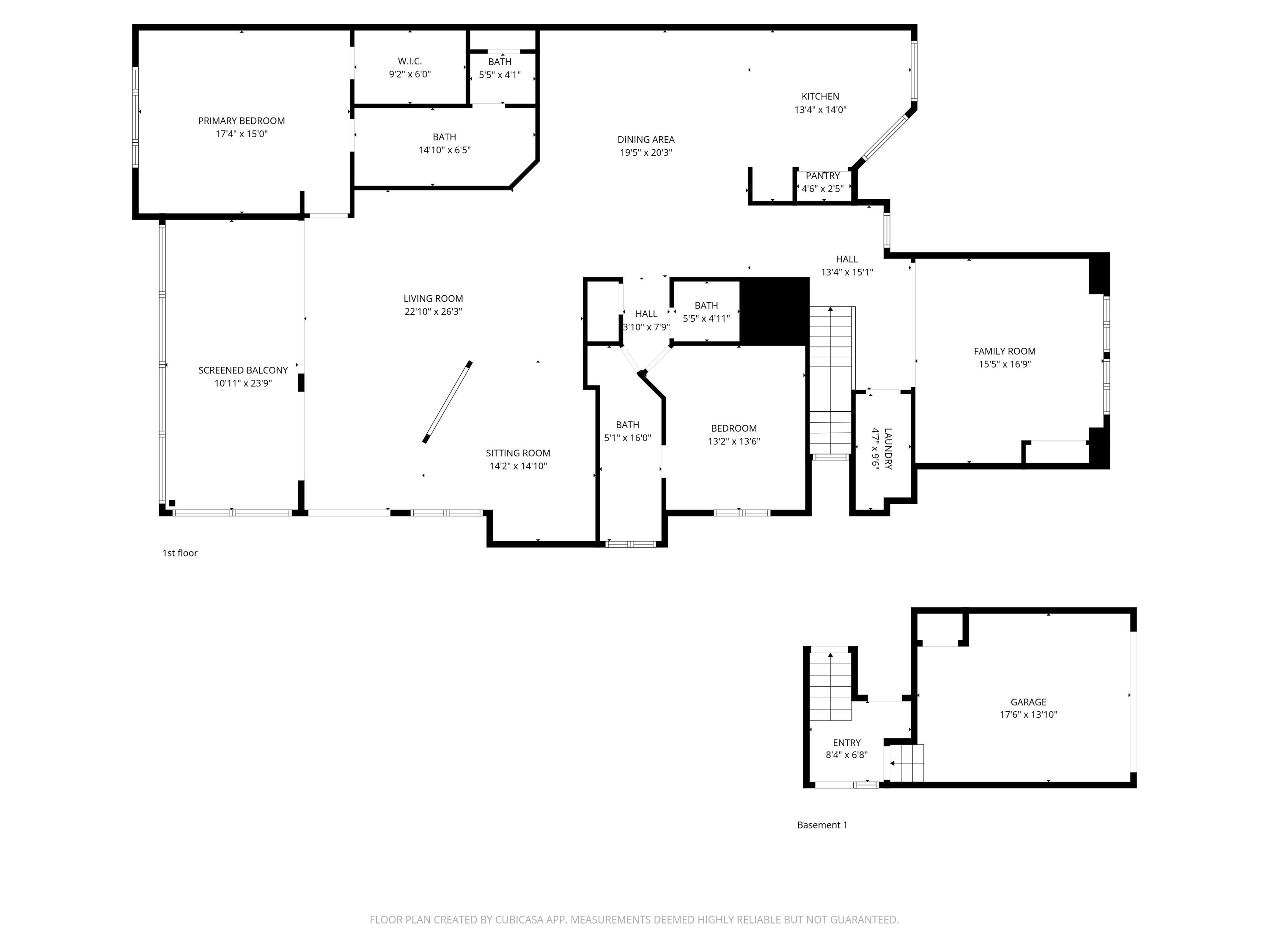 17557 Ashbourne Lane, Unit B Boca Raton, FL 33496 - Photo 41 of 41 a picture of floor plan