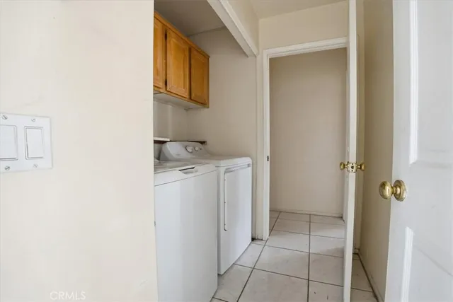 a view of a room with an empty space