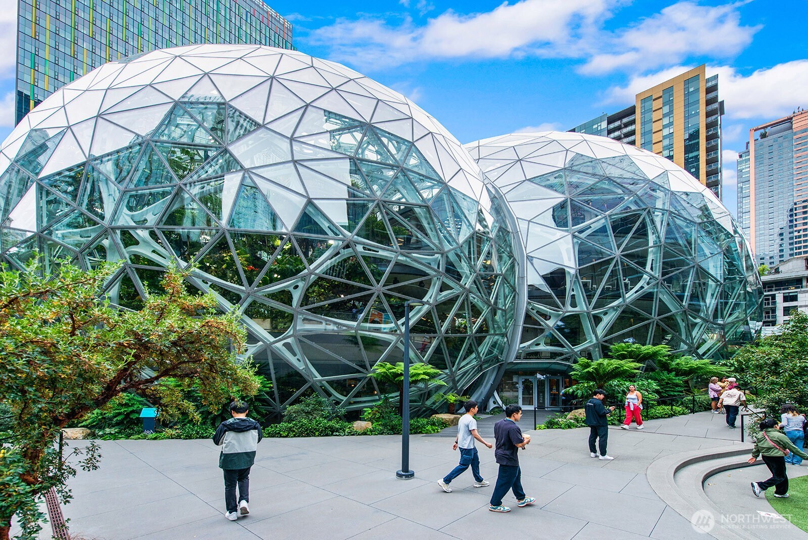 910 Lenora Street, Unit S403 Seattle, WA 98121 - Photo 39 of 40 a group of people walking down a street