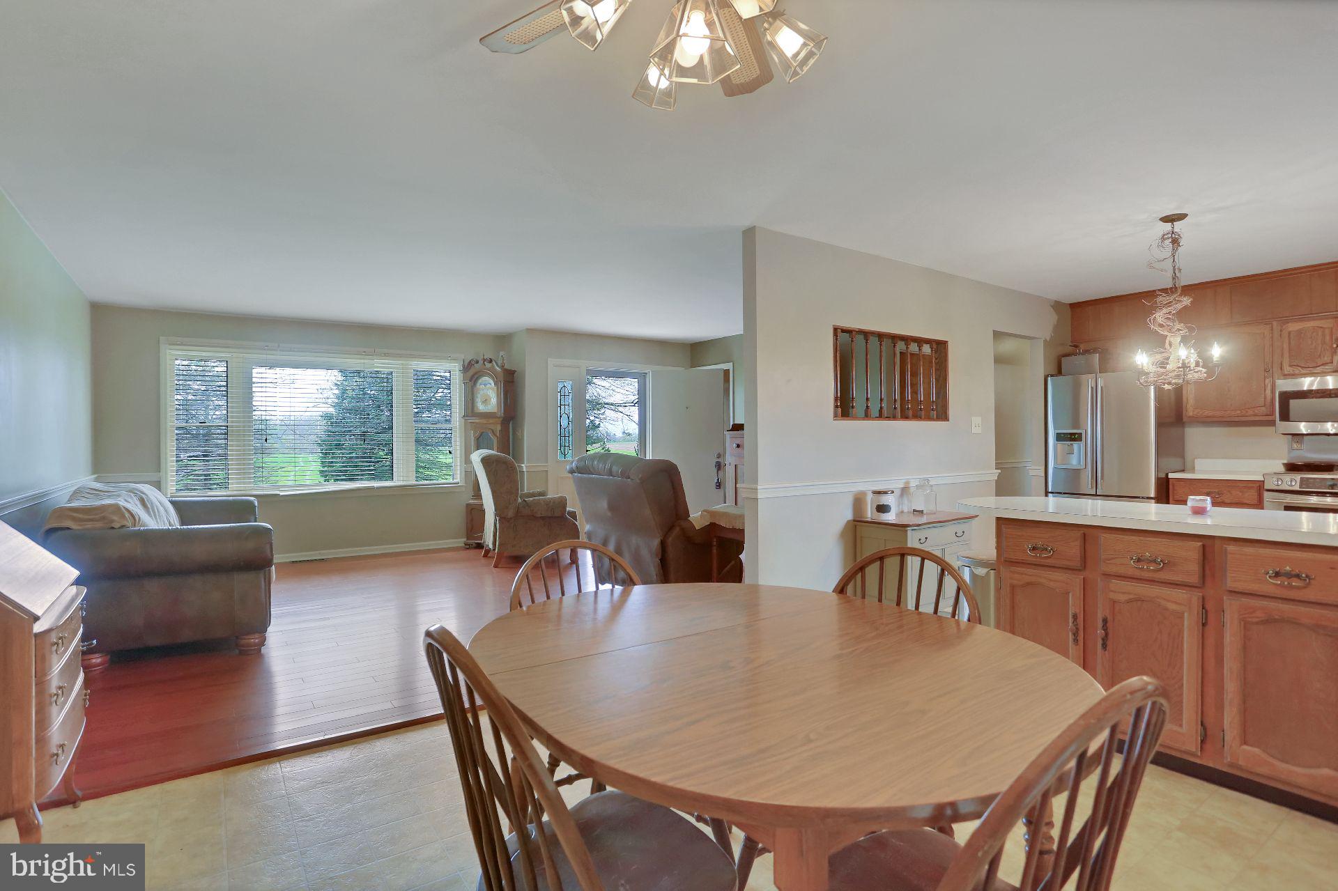 4940 Guitner Road Chambersburg, PA 17202 - Photo 17 of 48 Dining room, Living room and kitchen