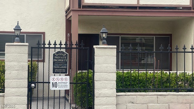 350 East Desert Inn Road, Unit B103 Las Vegas, NV 89109 - Photo 3 of 25 Front View Unit additional Entry Gate