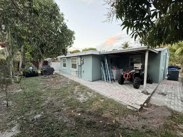 a view of a car garage