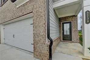 a view of front door of house