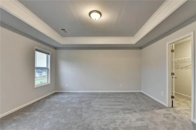 an aerial view of residential house with outdoor space and swimming pool
