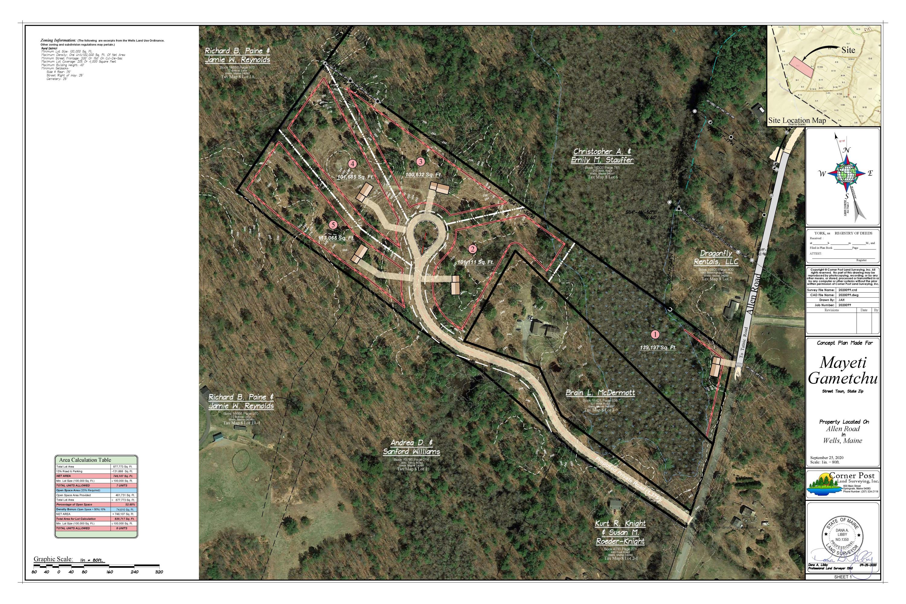 329 Allen Road, Unit LOT 2 Wells, ME 04090 - Photo 1 of 2 Allen Rd Plan