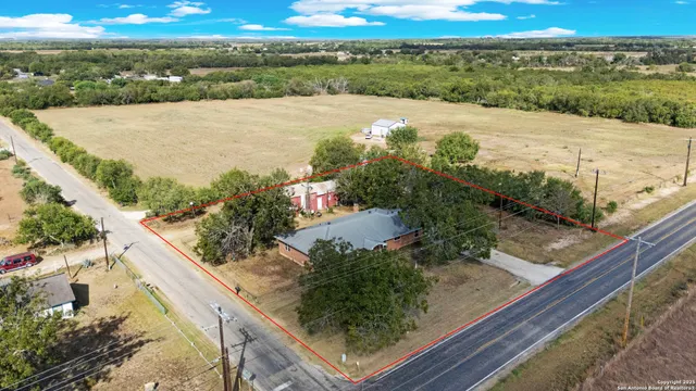 a view of a lake with a city view