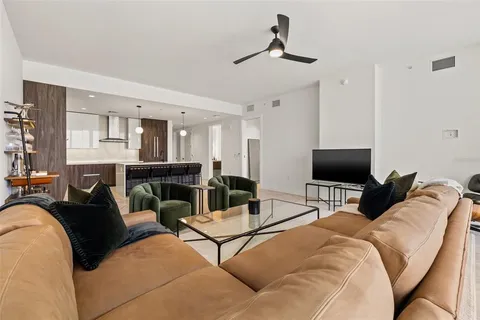 a view of balcony with seating space