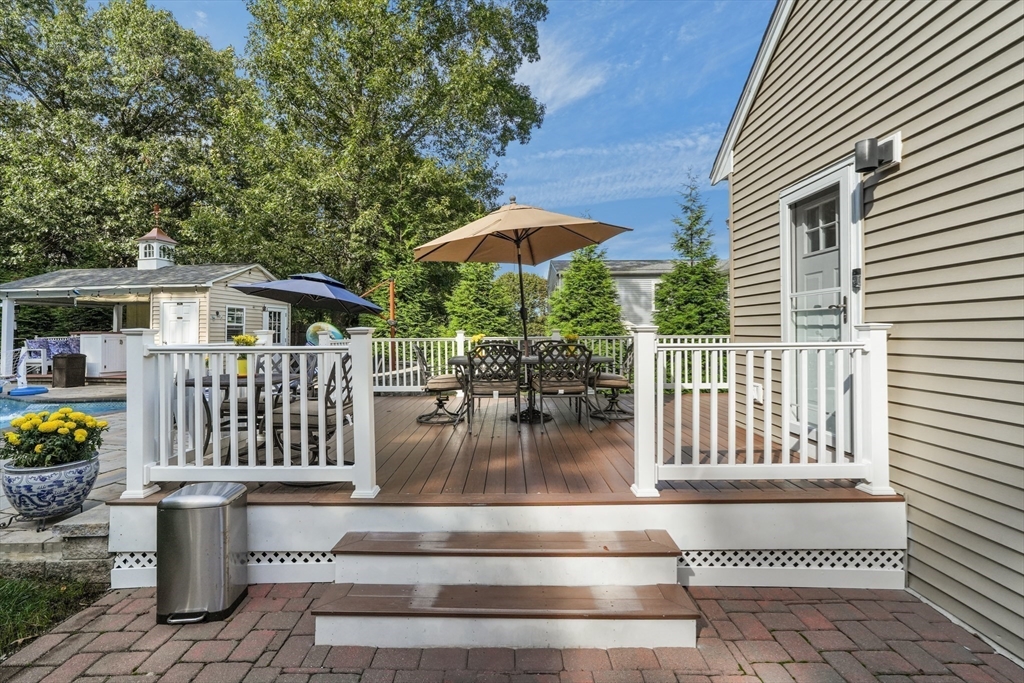 51 Faxon Street Braintree, MA 02184 - Photo 23 of 31 a view of a house with backyard and sitting area