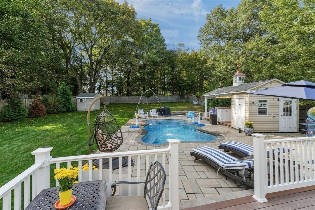 51 Faxon Street Braintree, MA 02184 - Photo 24 of 31 a view of house with backyard and furniture